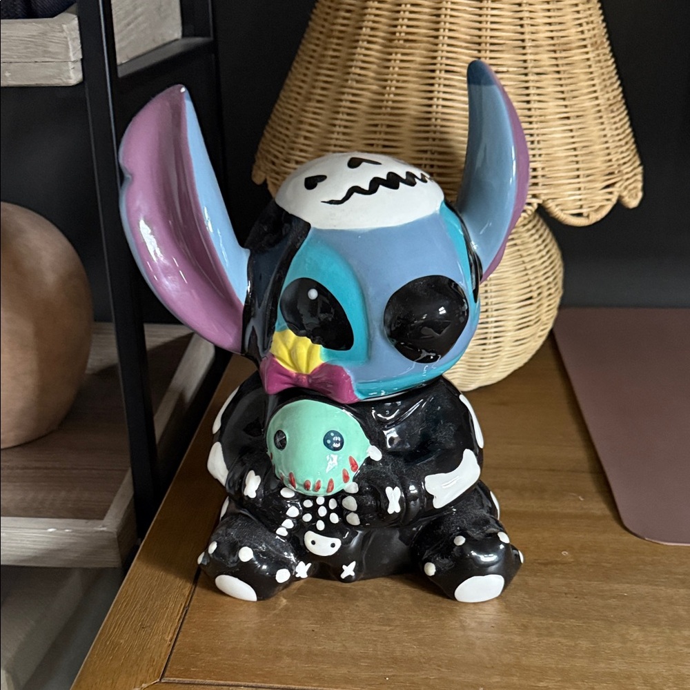 Stitch Halloween cookie Jar